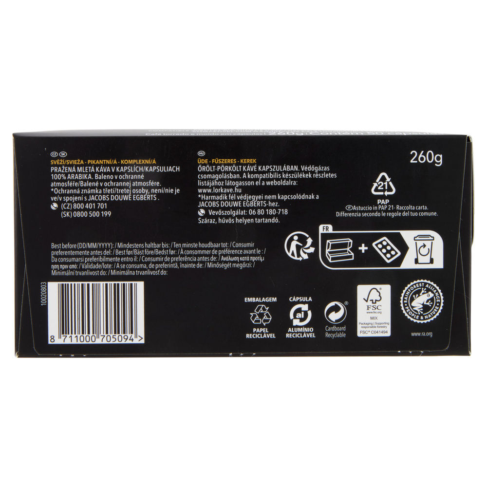 CAFFÈ ESPRESSO 50 CAPSULE LOR RISTRETTO 11 G260 - 7