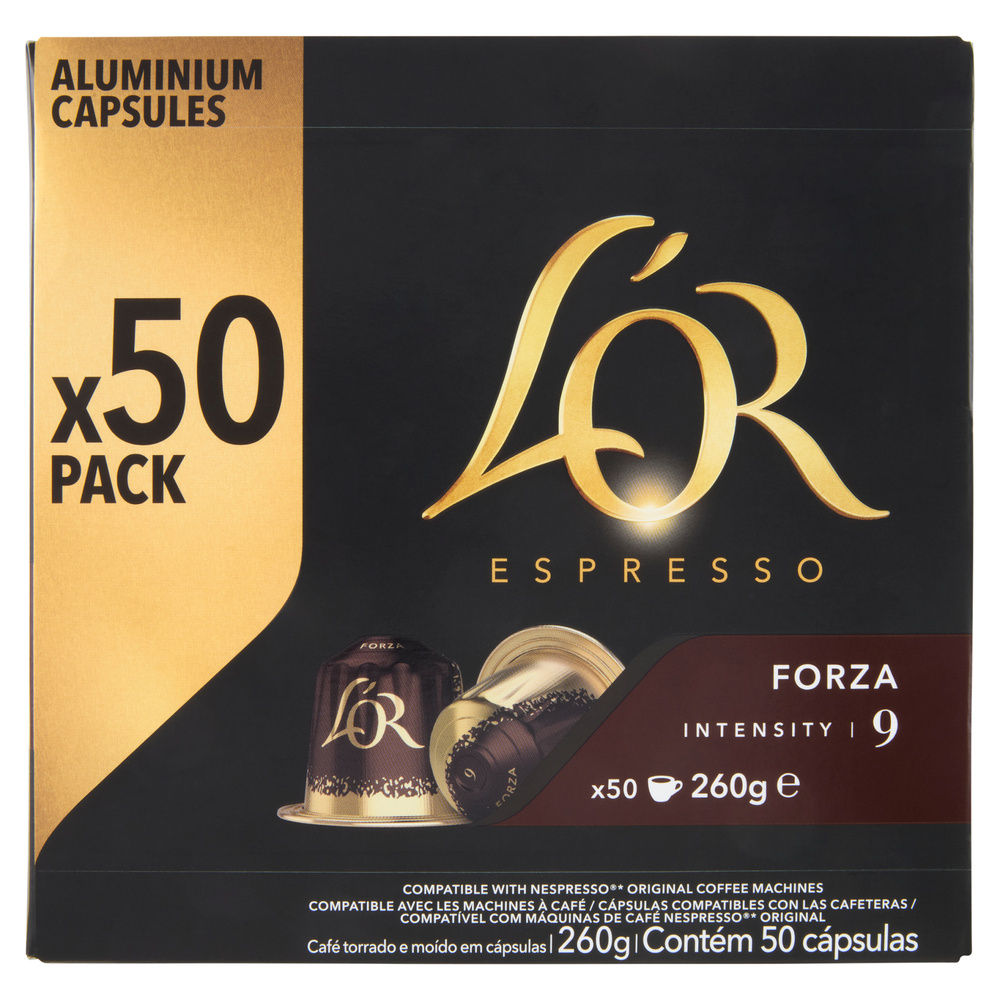 CAFFÈ ESPRESSO 50 CAPSULE LOR FORZA 9 G260 - 0