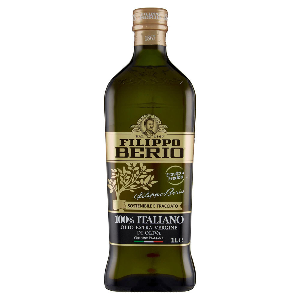 OLIO EXTRA VERGINE DI OLIVA 100% ITALIANO FILIPPO BERIO L.1 - 0