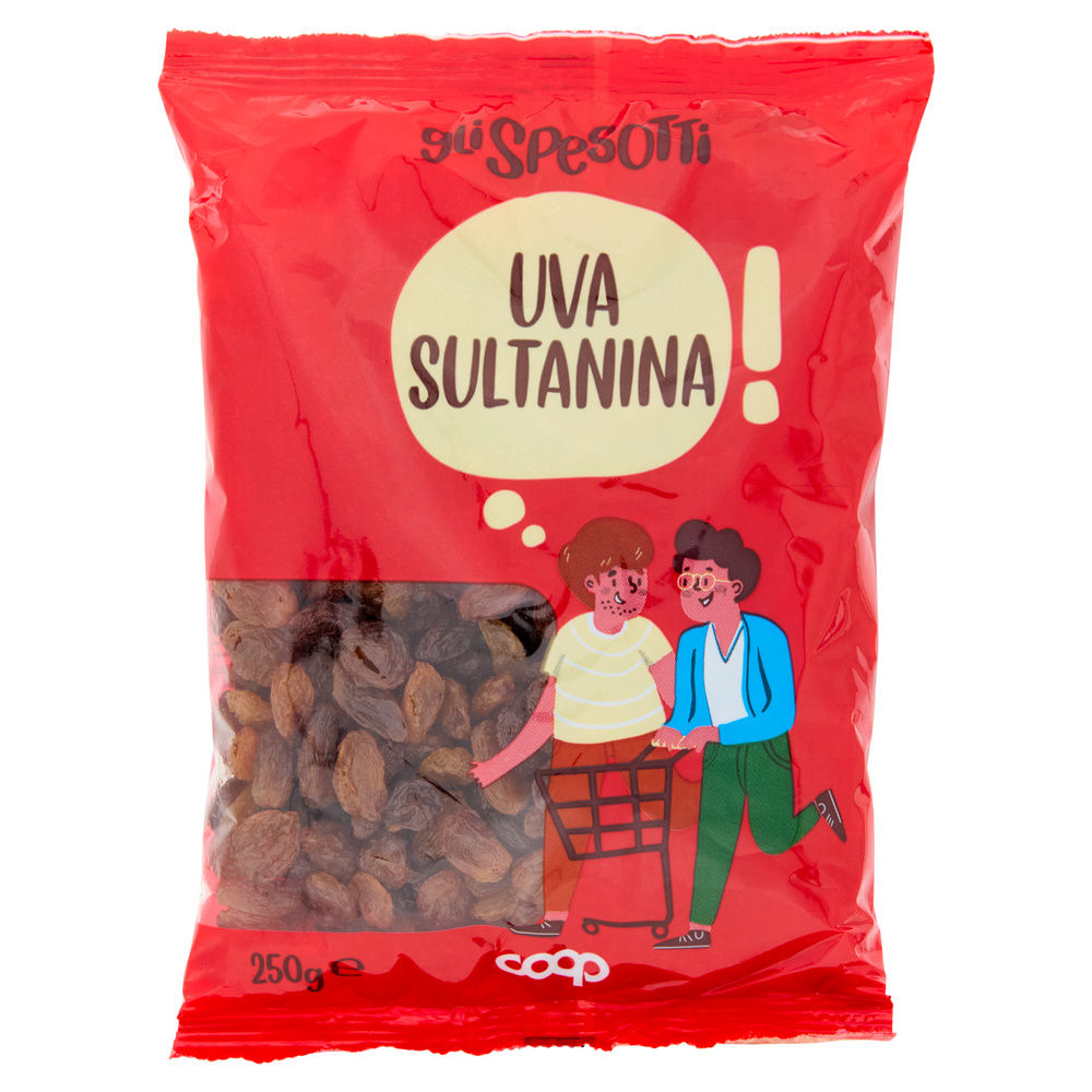 UVA SULTANINA GLI SPESOTTI COOP BS G 250 - 15