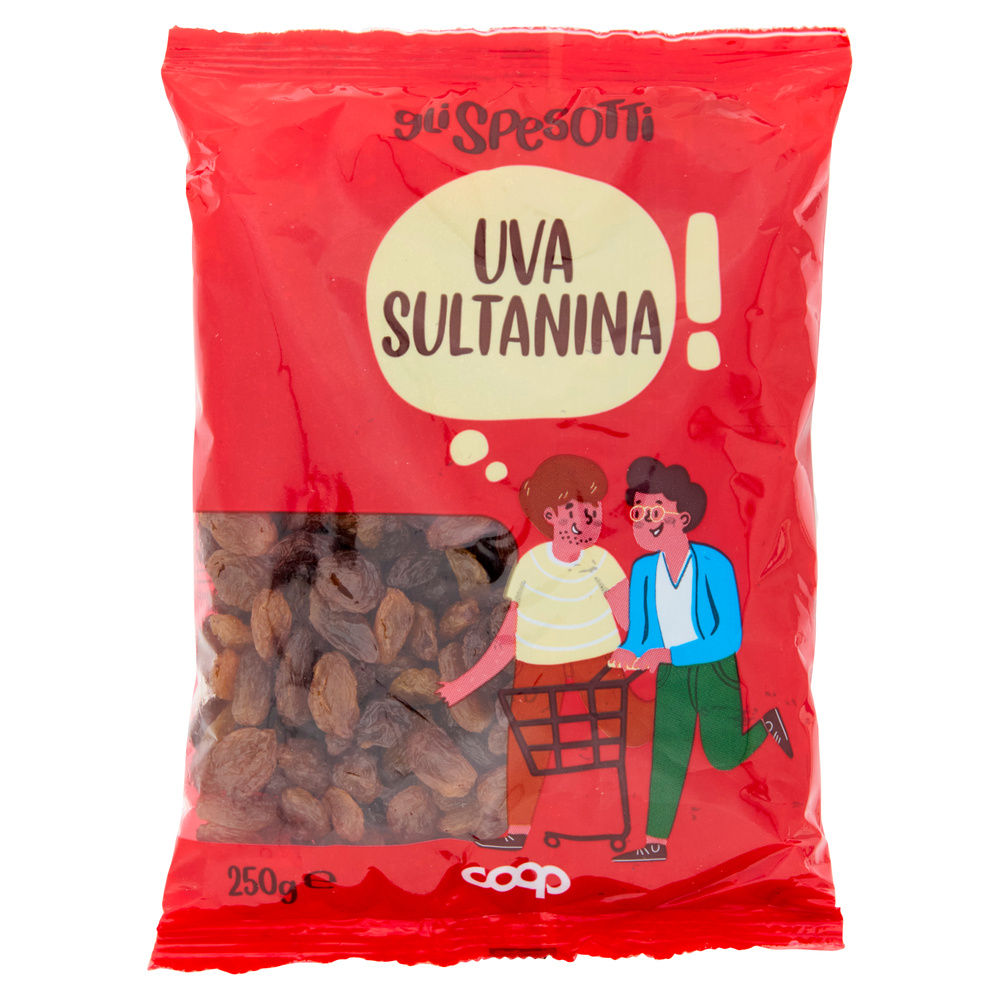 UVA SULTANINA GLI SPESOTTI COOP BS G 250 - 14
