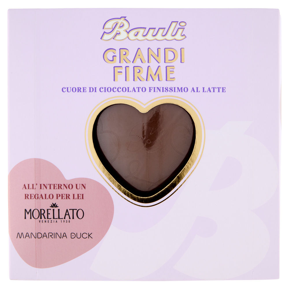 CUORE S. VALENTINO CIOCCOLATO LATTE BAULI SCAT. G 200 - 0