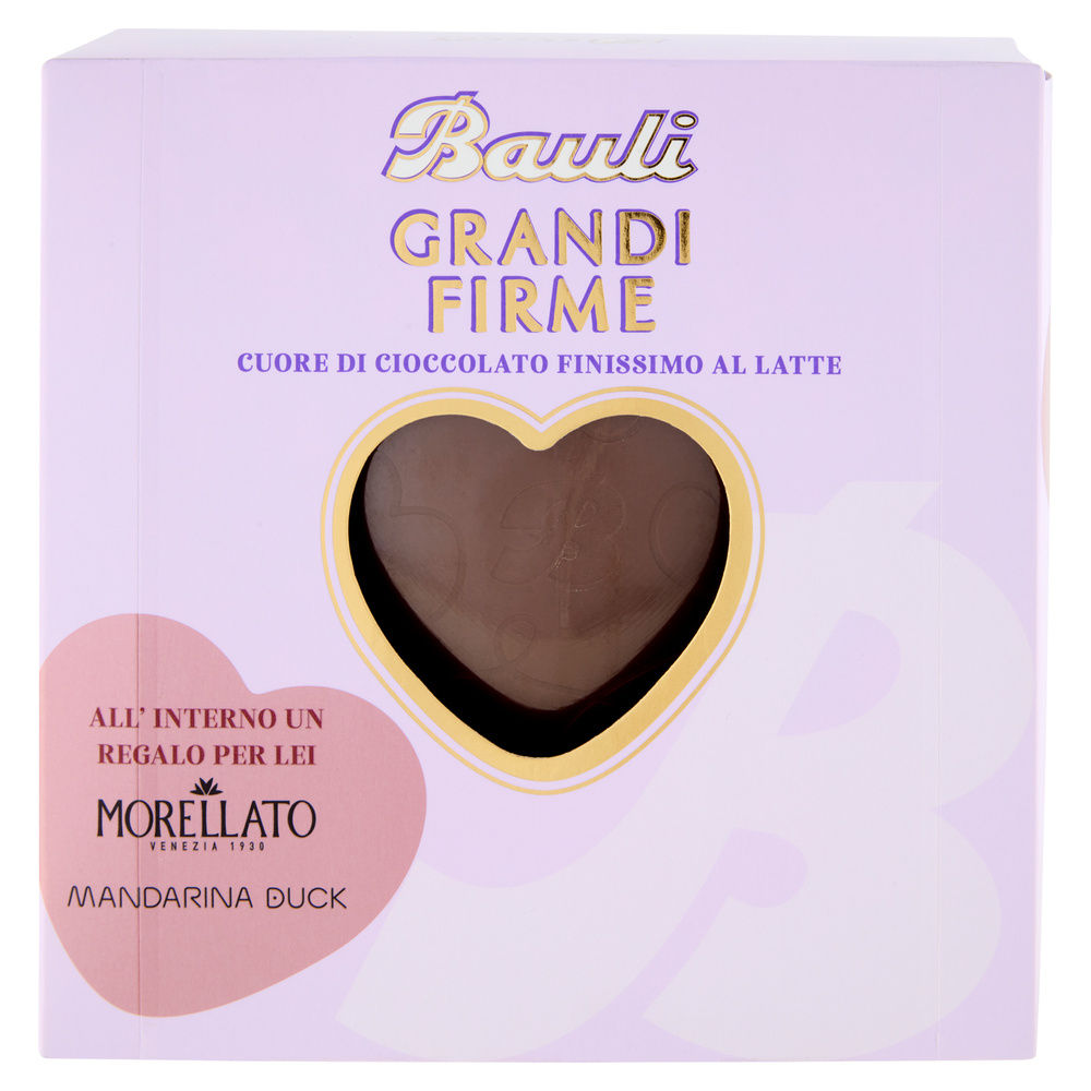 CUORE S. VALENTINO CIOCCOLATO LATTE BAULI SCAT. G 200 - 1