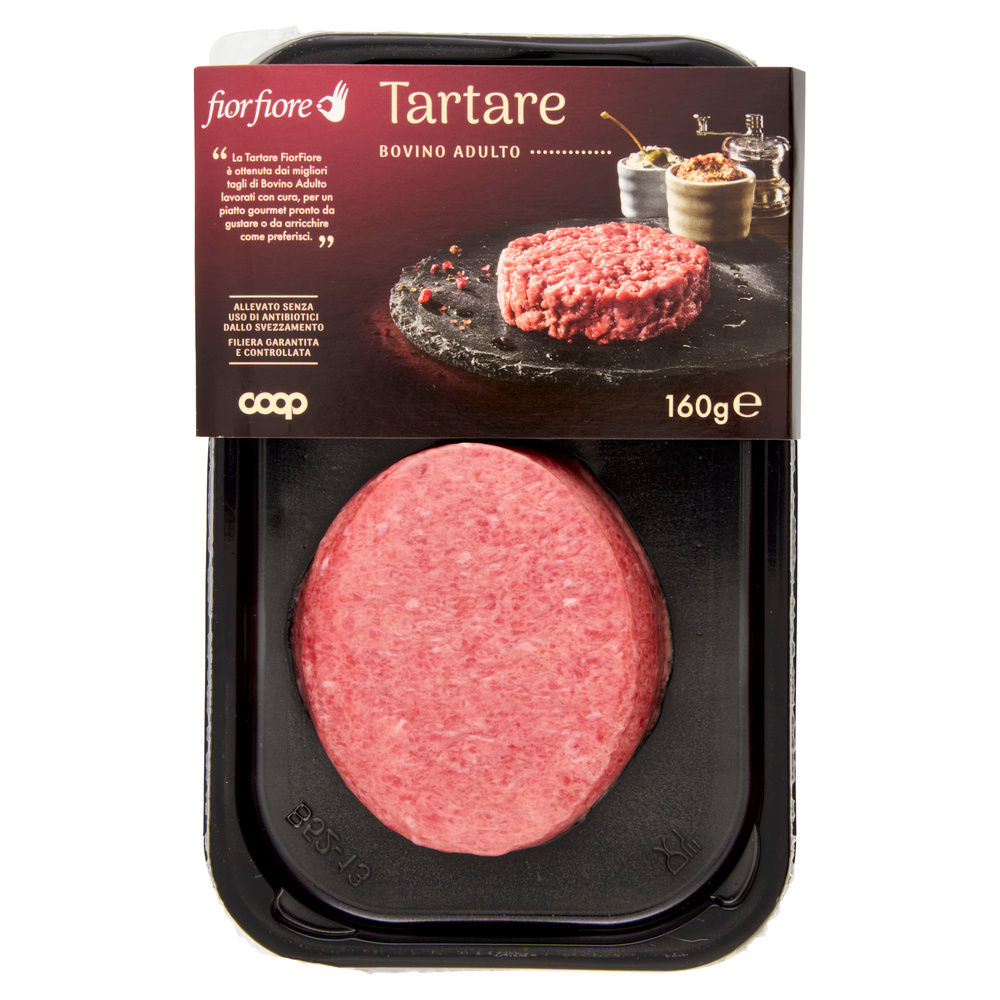 TARTARE DI BOVINO ADULTO ALS SKIN 160 GR FIOR FIORE - 1