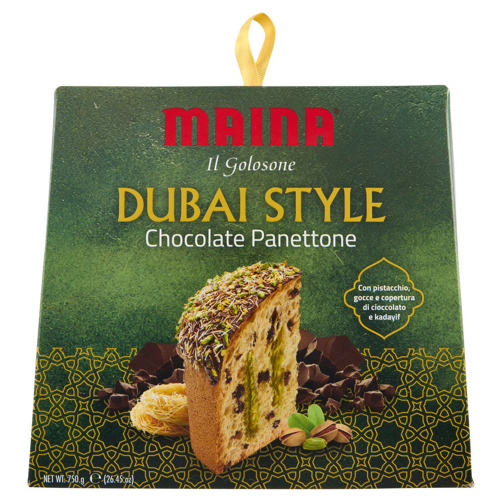 PANETTONE IL GOLOSONE DUBAI STYLE *SPECIAL EDITION LINEA GOLOSONE MAINA G 750 - 6