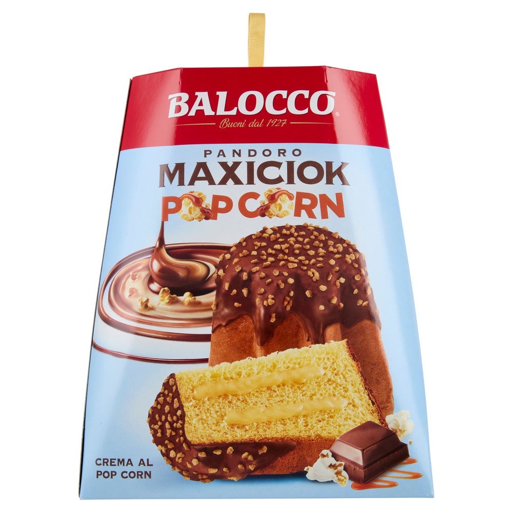 PANDORO MAXICIOK POP CORN BALOCCO G800 - 1