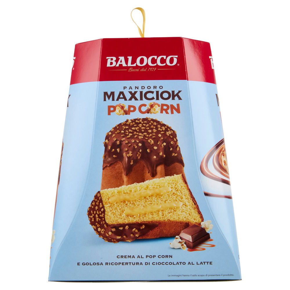 PANDORO MAXICIOK POP CORN BALOCCO G800 - 7