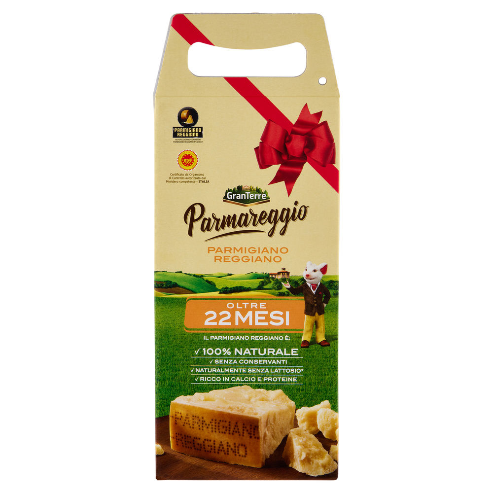 PARMIGIANO REGGIANO 22M PARMAREGGIO CONFEZIONE REGALO G 800 - 1