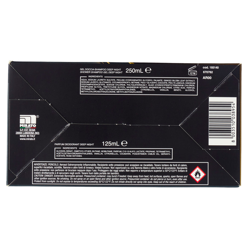 CONFEZIONE SEX UNISEX DEEP NIGHT INTESA 570G - 5