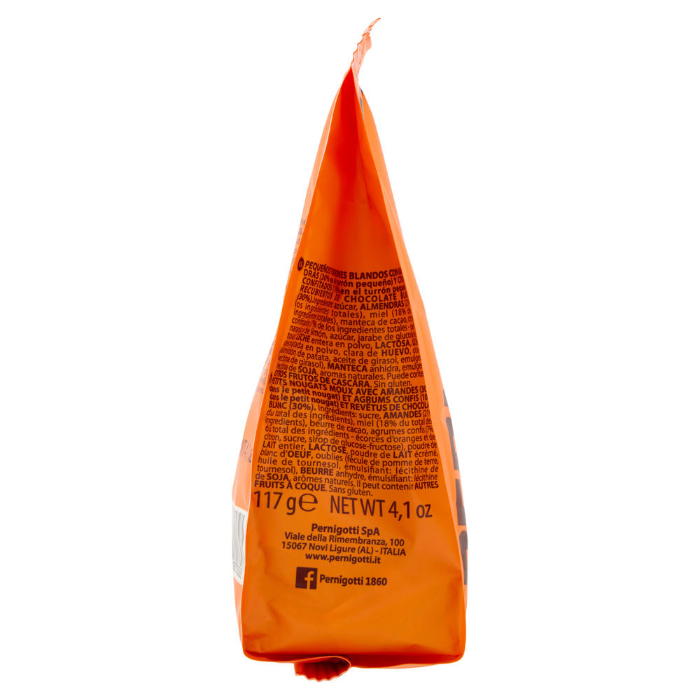 BUSTA TORRONCINI RICOPERTI MORBIDI BIANCO-AGRUMI PERNIGOTTI G117 - 5