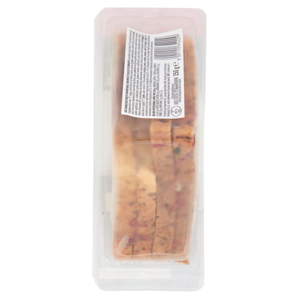 TRAMEZZINO PROTEICO BRESAOLA/RUCOLA/SCAGLIE DI FORMAGGIO COOP  G 150 - 1