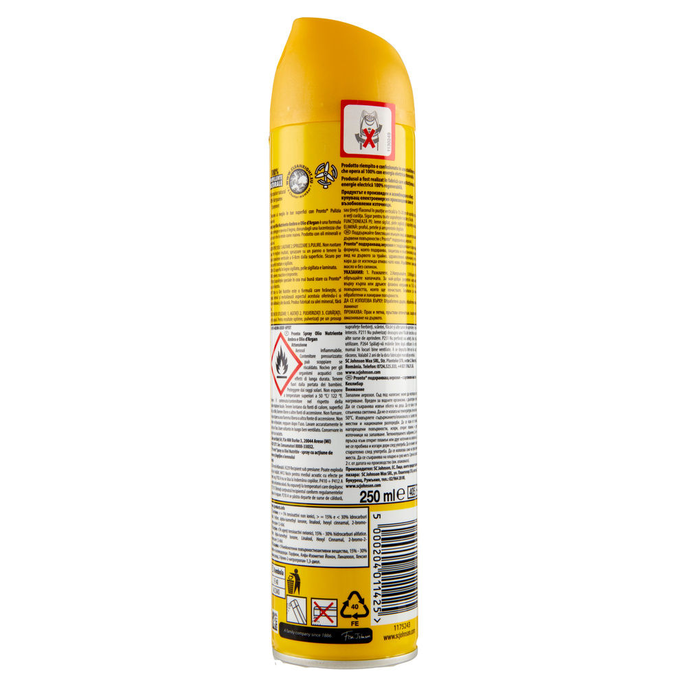 PRONTO SPRAY OLIO NUTRIENTE ML 250 - 4