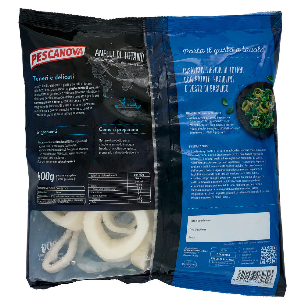 ANELLI DI TOTANO ATLANTICO PESCANOVA BUSTA G 400 - 4