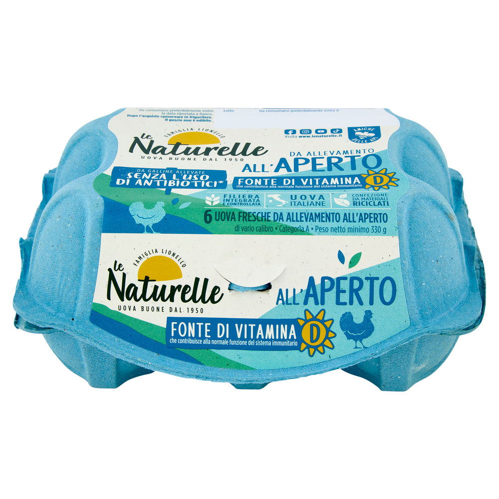 UOVA NATURELLE ABF ALL' .APERTO NO ANT.  VITAMINA D X6 CAL. DIFFERENTE - 4