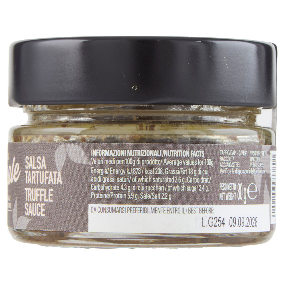 SALSA TARTUFATA - AROMA NATURALE  URBANI TARTUFI  80G - 7
