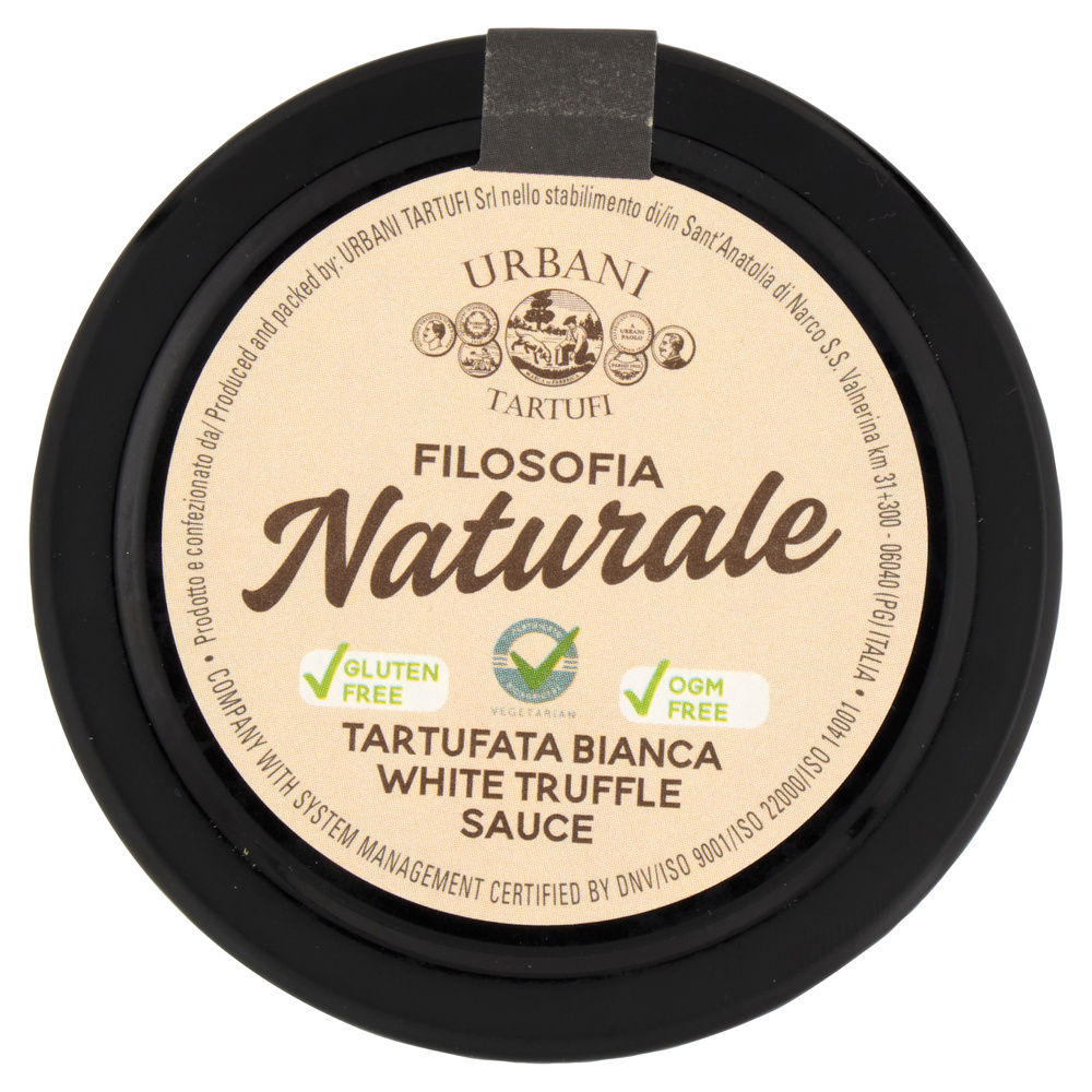 SALSA TARTUFATA BIANCA- AROMA NATURALE URBANI TARTUFI  180G - 2