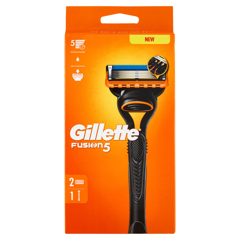 RASOIO GILLETTE FUSION5 MANUAL +2LAME PZ.1 - 1