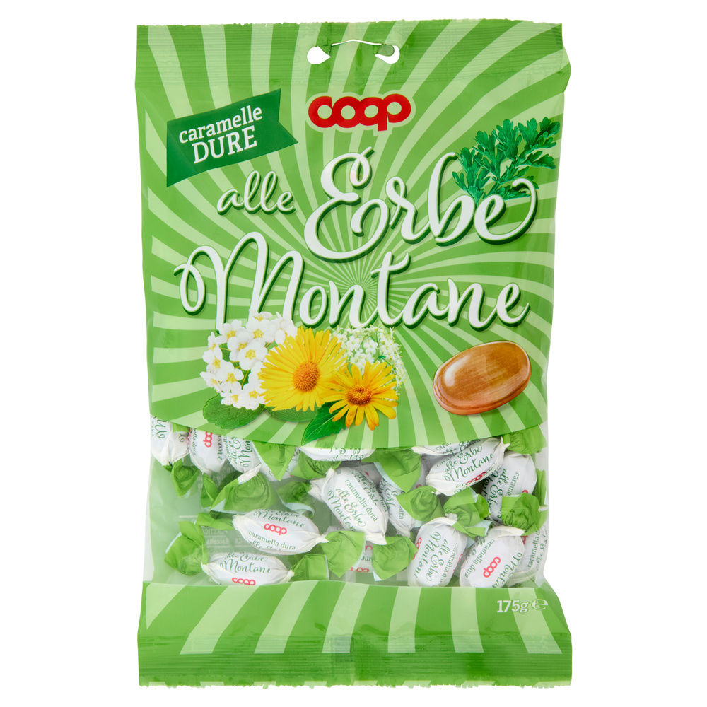 CARAMELLE DURE ALLE ERBE MONTANE COOP BUSTA G 175 - 0