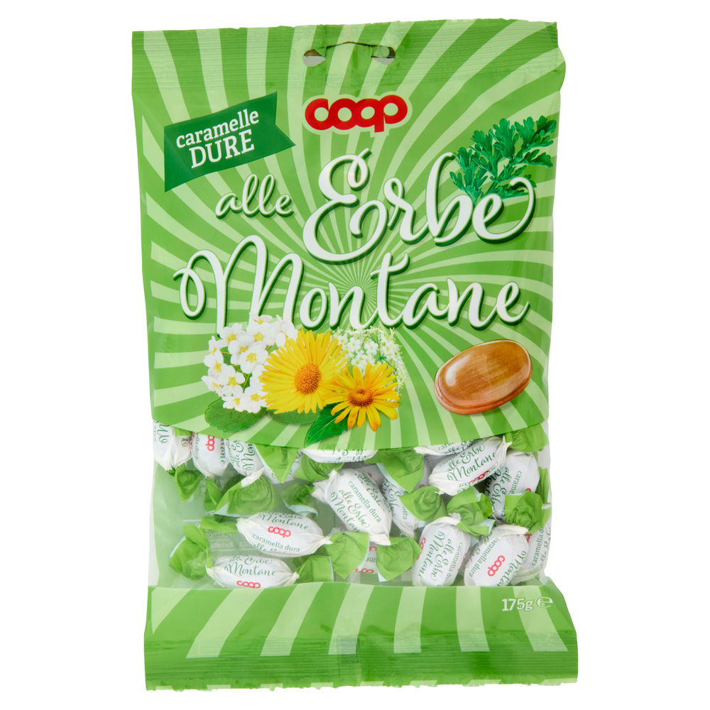 CARAMELLE DURE ALLE ERBE MONTANE COOP BUSTA G 175 - 4
