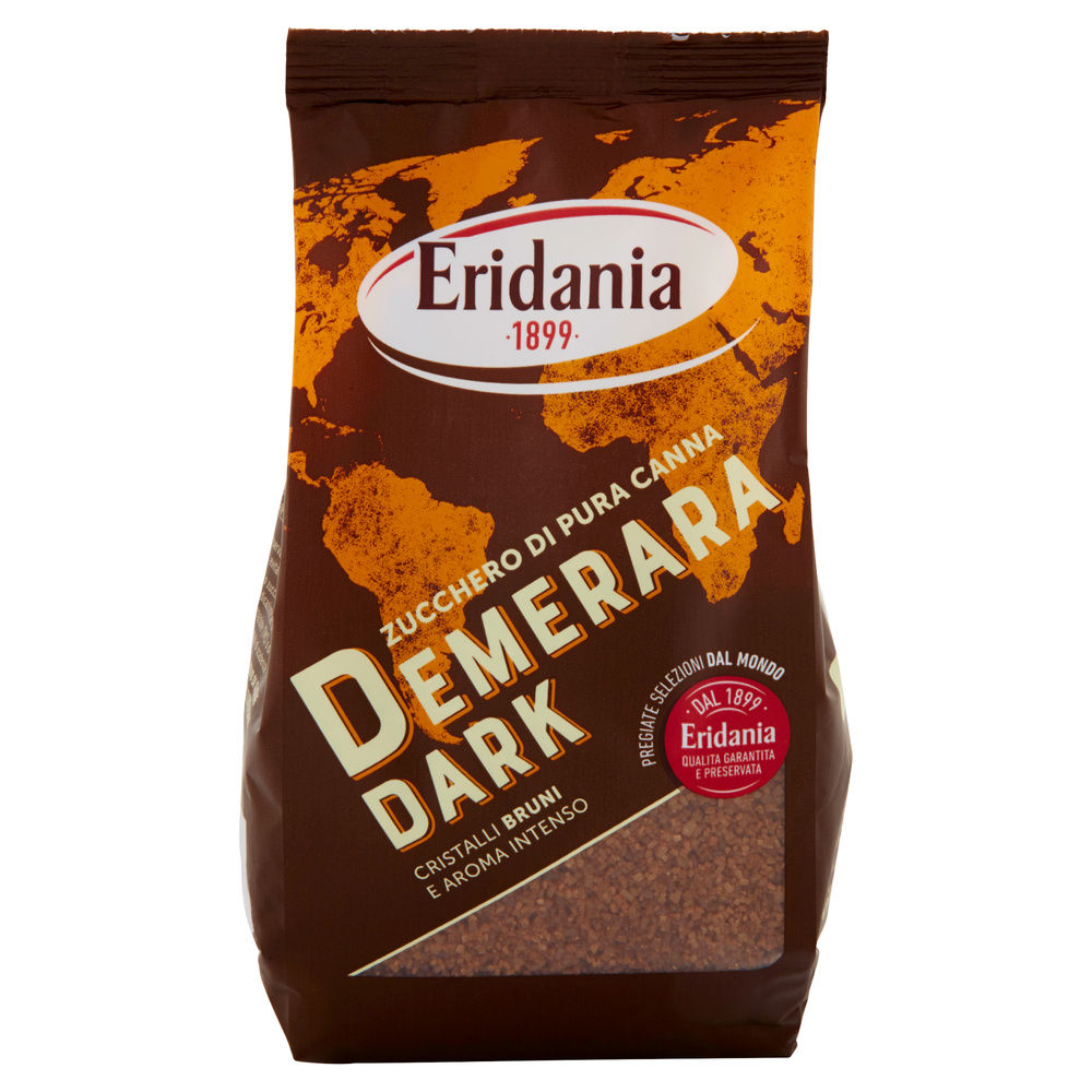 ZUCCHERO DI PURA CANNA DEMERARA DARK ERIDANIA G500 - 1