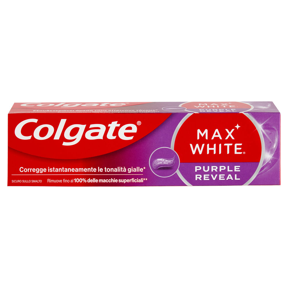 DENTIFRICIO COLGATE MAX WHITE PURPLE ML 75 - 1