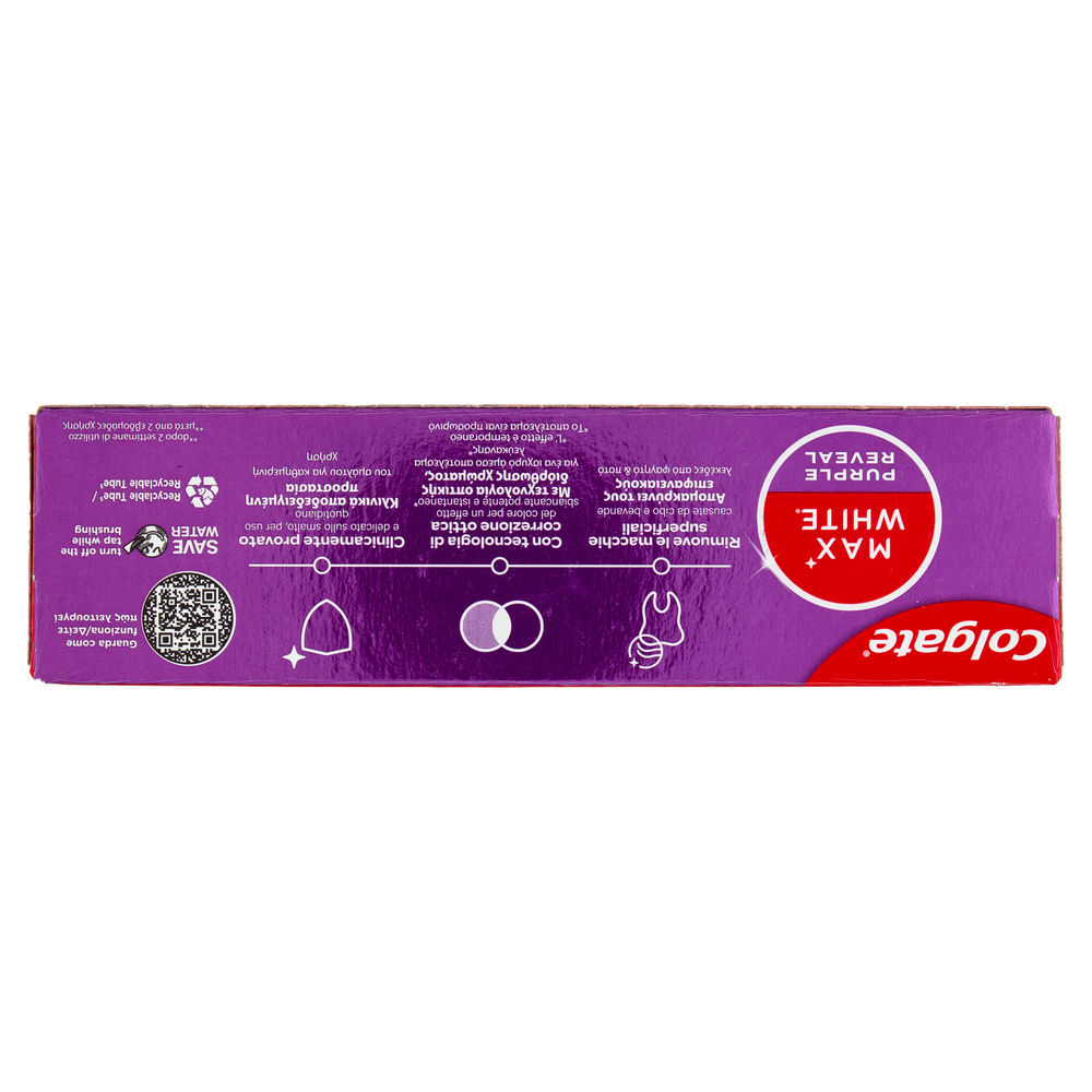 DENTIFRICIO COLGATE MAX WHITE PURPLE ML 75 - 4