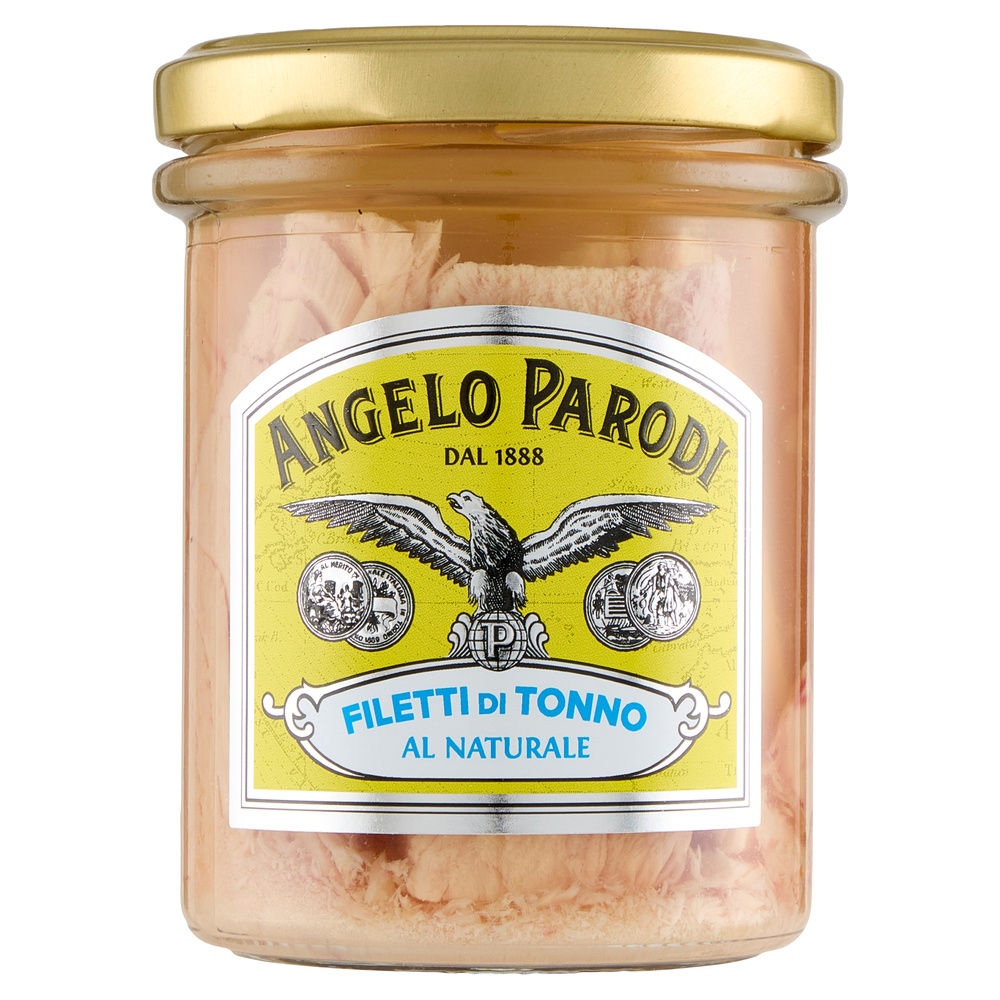 FILETTI DI TONNO AL NATURALE ANGELO PARODI G 178 SGOCC G 125 - 6