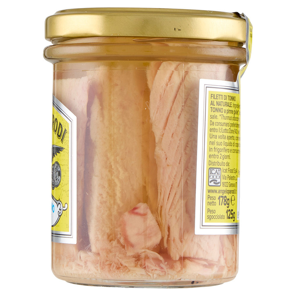 FILETTI DI TONNO AL NATURALE ANGELO PARODI G 178 SGOCC G 125 - 3