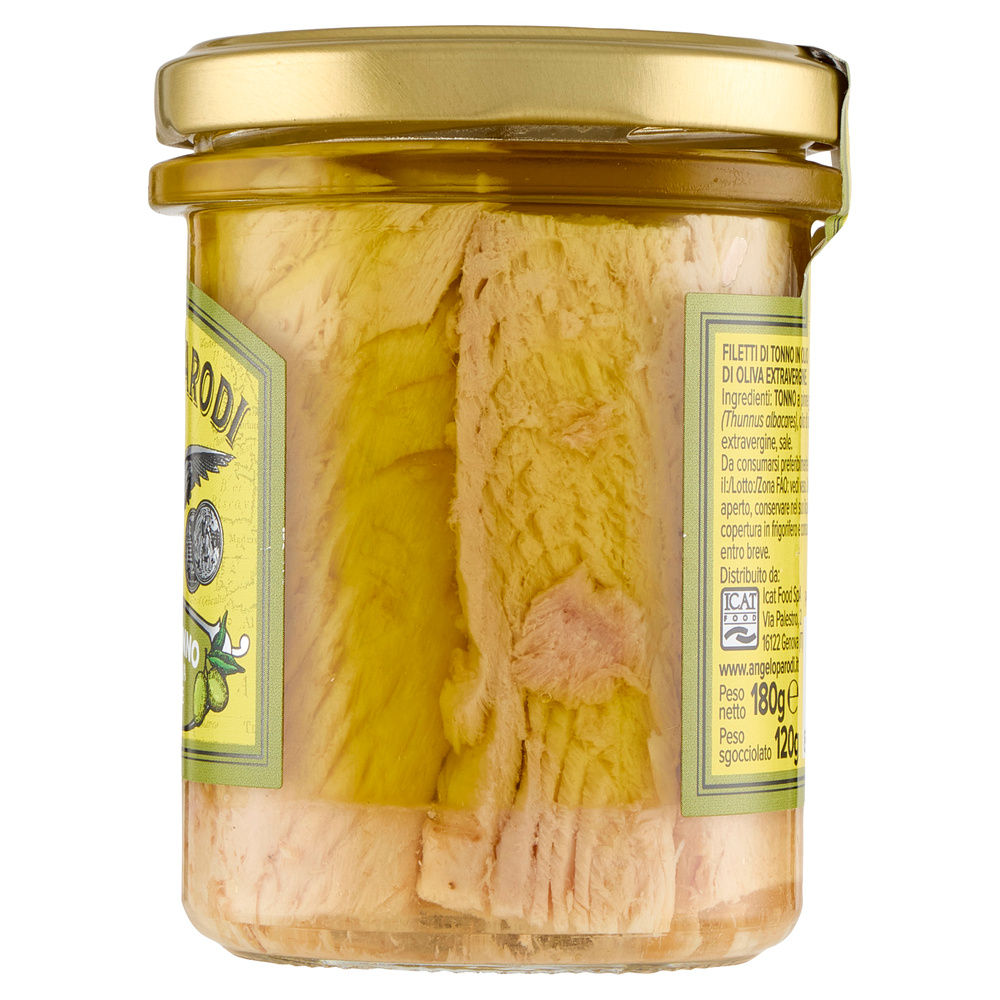 FILETTO TONNO OLIO EXTRA VERGINE ANGELO PARODI G.180 - 6