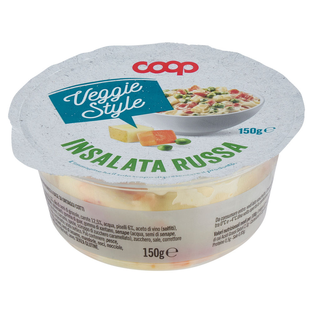 INSALATA RUSSA IN MAYO VEGANA COOP G 150 - 1