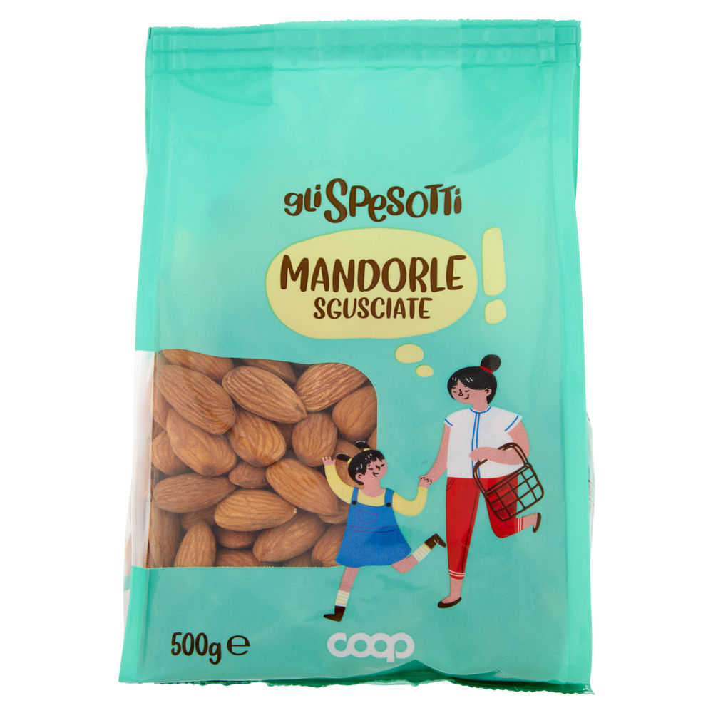 MANDORLE SGUSCIATE GLI SPESOTTI COOP BS G 500 - 1