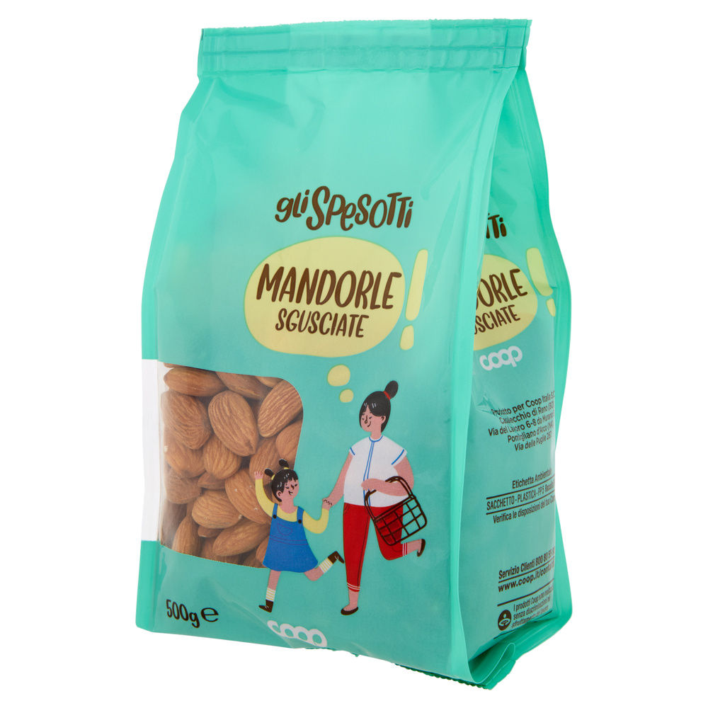 MANDORLE SGUSCIATE GLI SPESOTTI COOP BS G 500 - 9