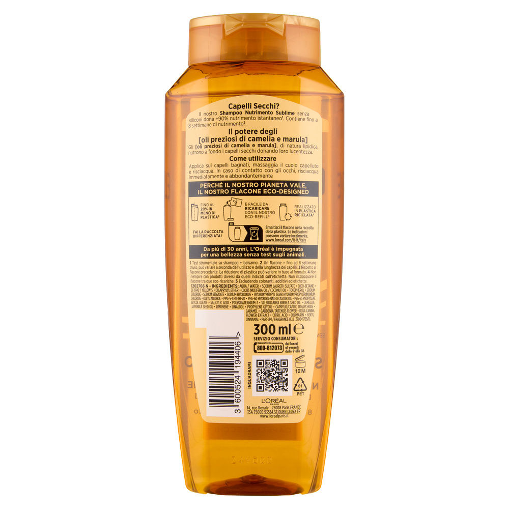 SHAMPOO L'OREAL ELVIVE OLIO CLASS ML 300 - 4