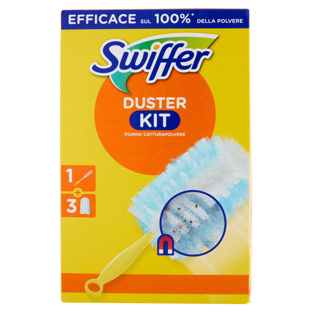 Kit piumini swiffer + 3 piumini di ricambio pz.1