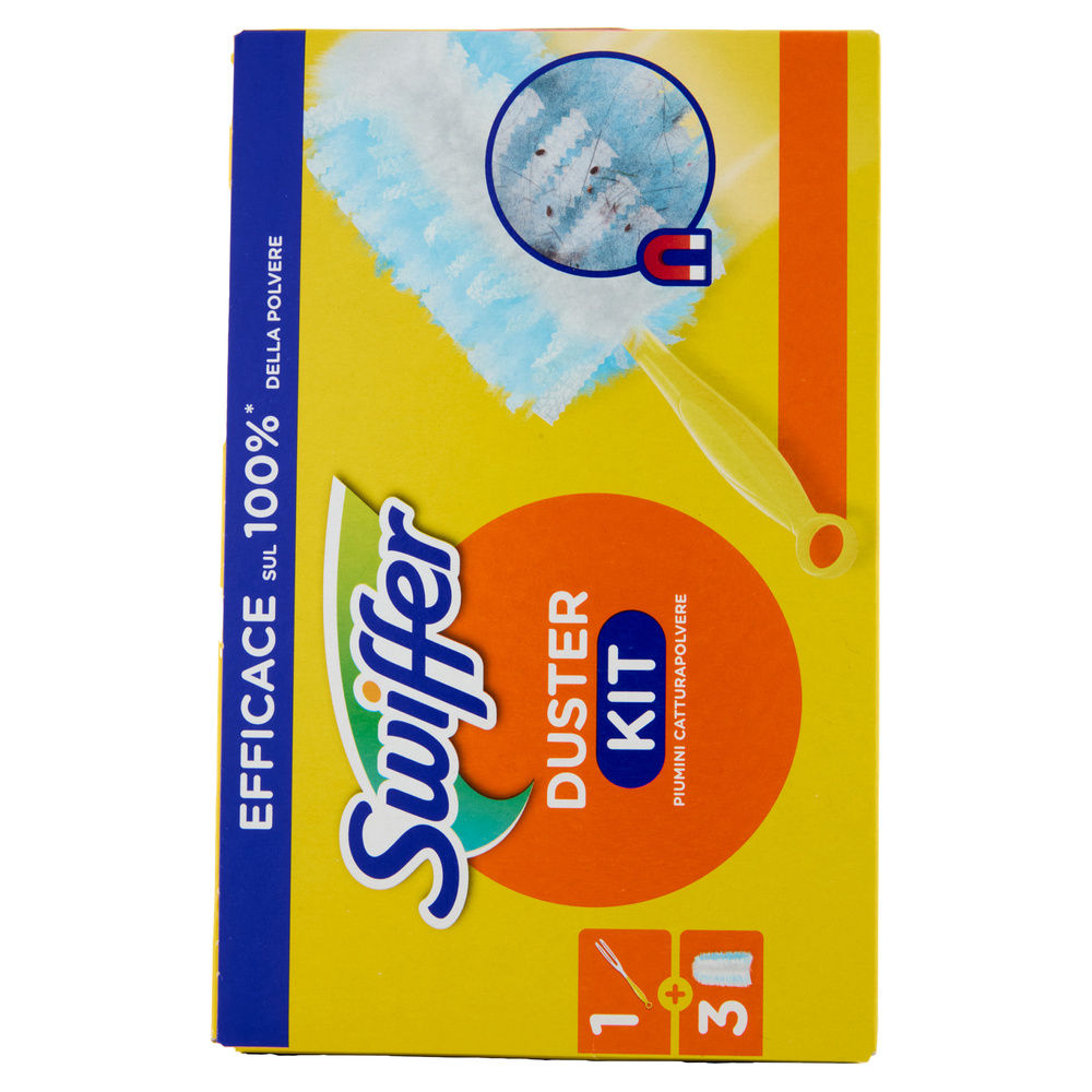 KIT PIUMINI SWIFFER + 3 PIUMINI DI RICAMBIO PZ.1 - 2