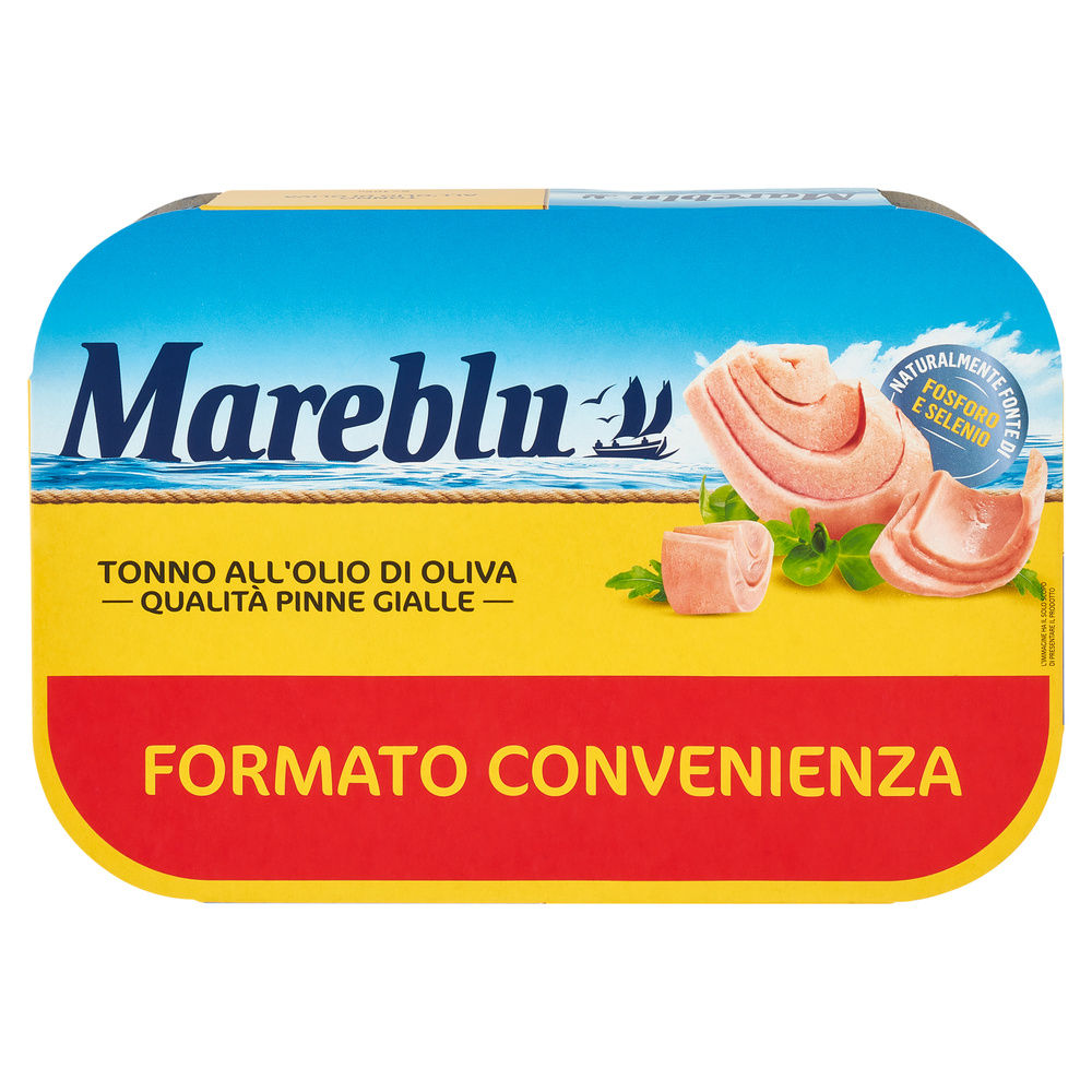 TONNO IN OLIO D'OLIVA MAREBLU G105X6 - 1