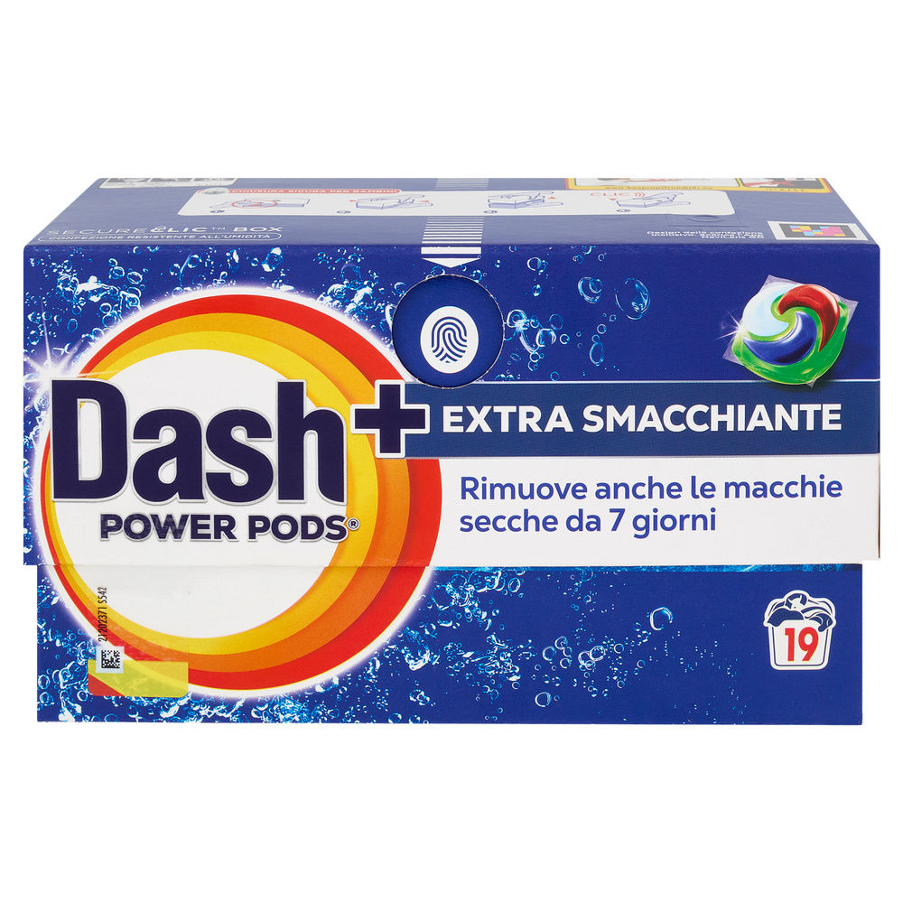 DETERSIVO LAVATRICE DASH POWER PODS 19LAV SMACCHIANTE KG 0,4427 - 1