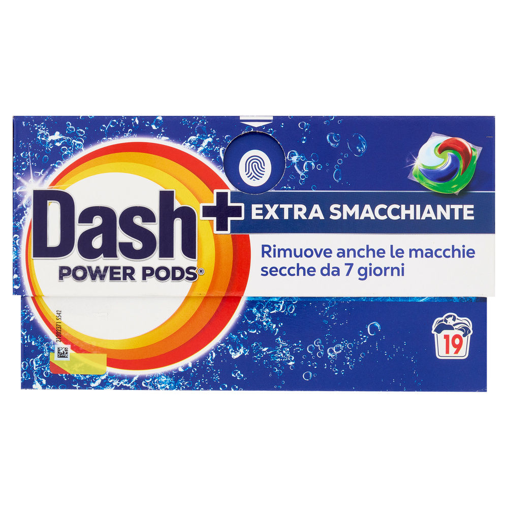 DETERSIVO LAVATRICE DASH POWER PODS 19LAV SMACCHIANTE KG 0,4427 - 2