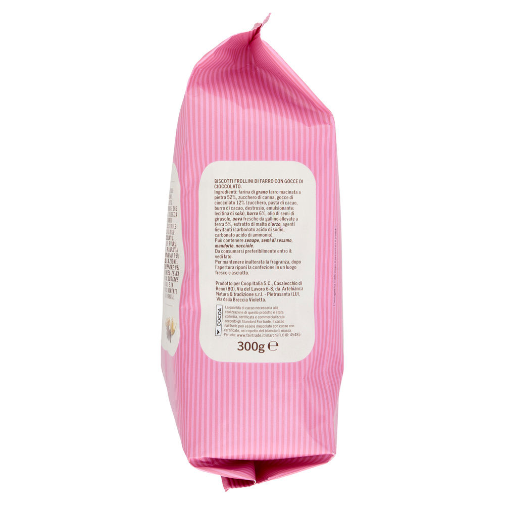 FROLLINI CON FARRO E CIOCCOLATO COOP SACCHETTO G 300 - 5