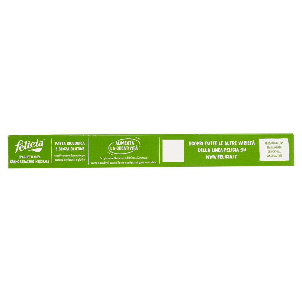 SPAGHETTI GRANO SARACENO BIO SENZA GLUTINE FELICIA 340G - 2