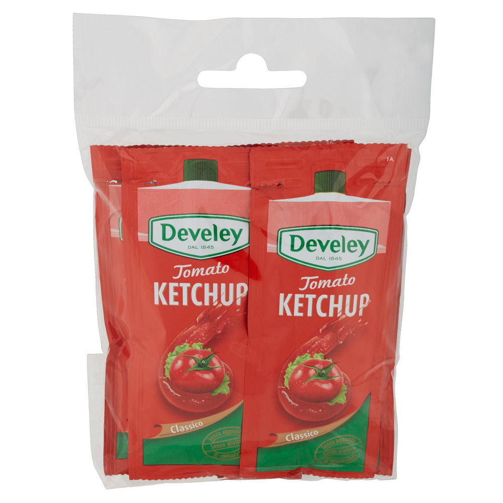 SIX PACK KETCHUP  DEVELEY BUSTINA  G13X6 ML15X6 - 6