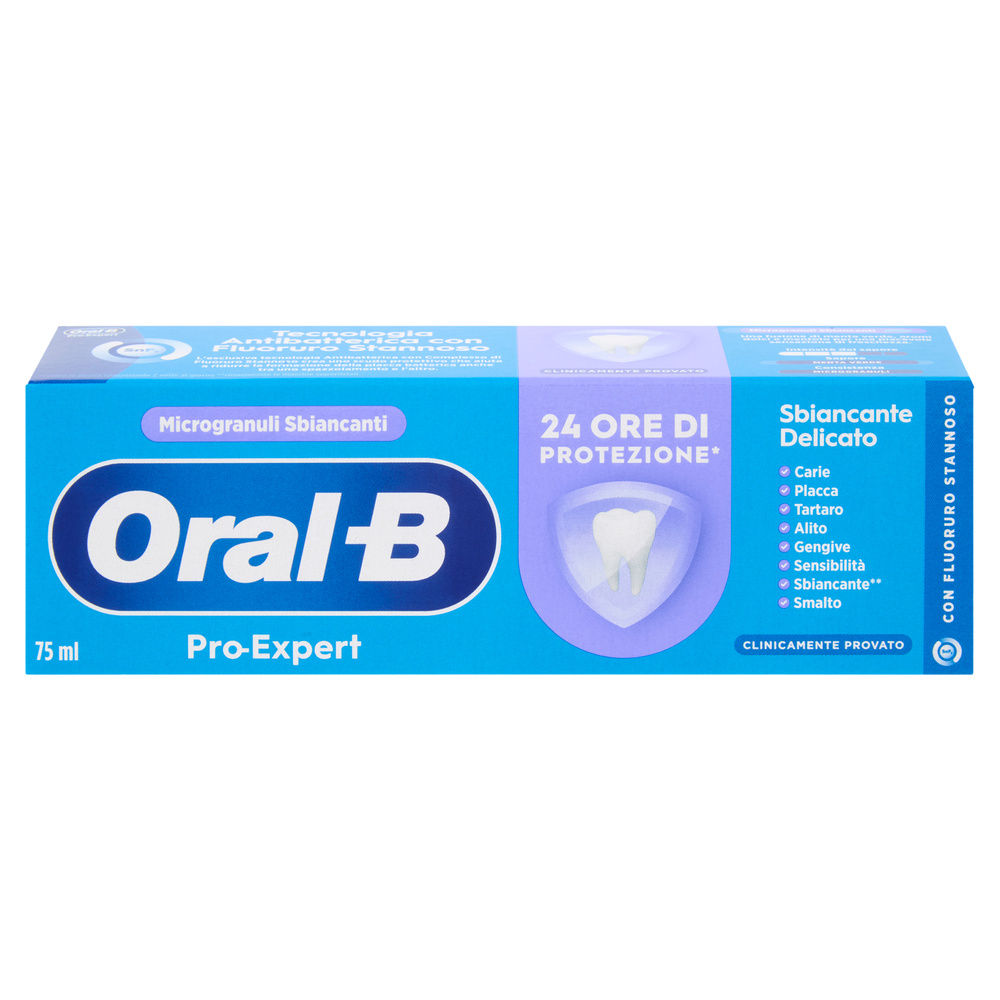 DENTIFRICIO ORAL B PRO EXPERT SBIANCANTE DELICATO ML 75 - 1