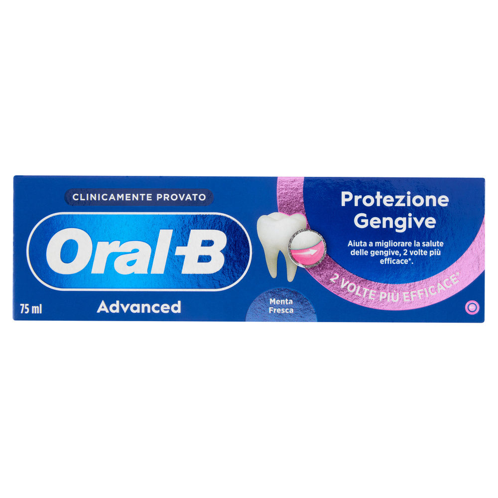 DENTIFRICIO ORAL B ADVANCED PROTEZIONE GENGIVE ML 75 - 0