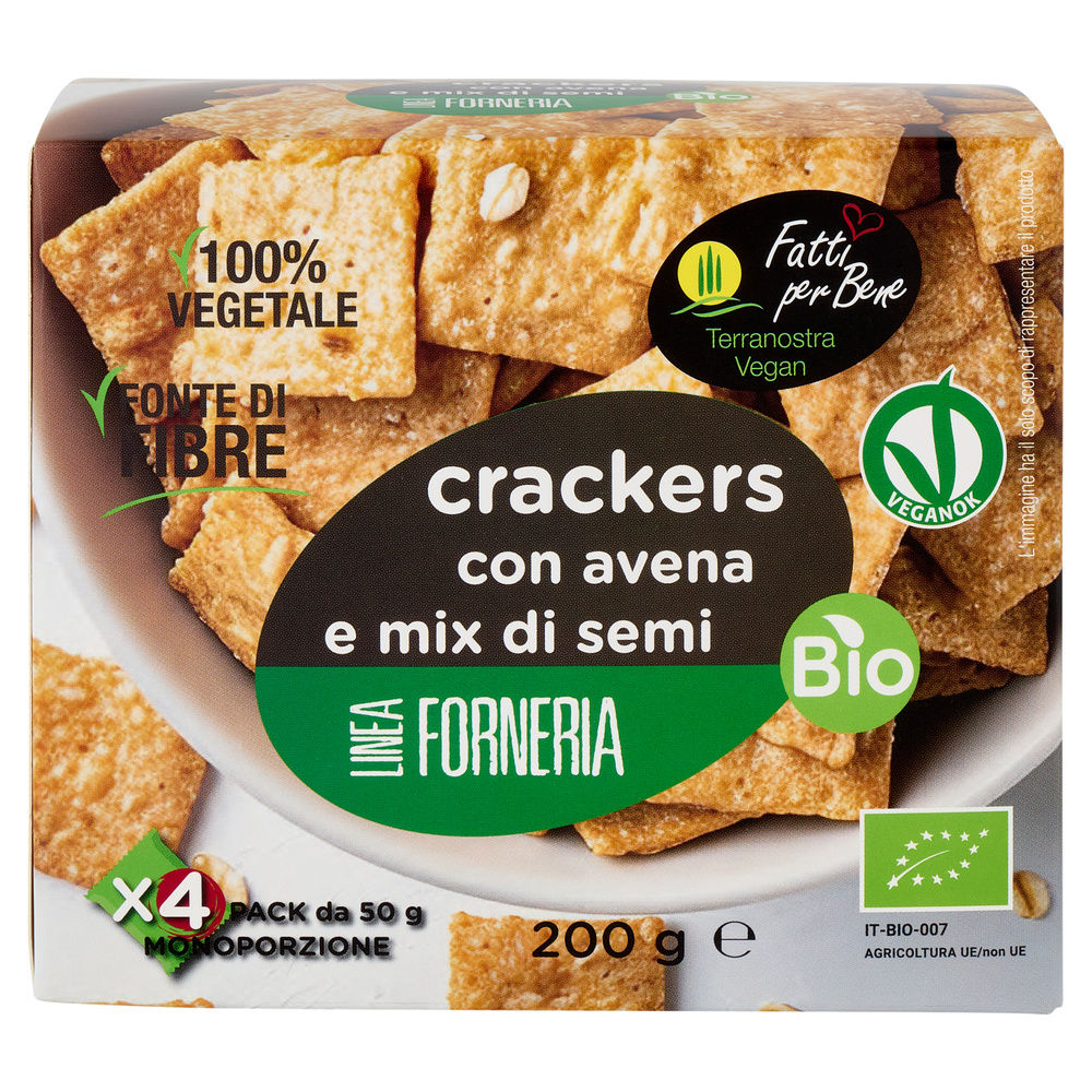 CRACKER AVENA MIX SEMI BIO G200 - 7