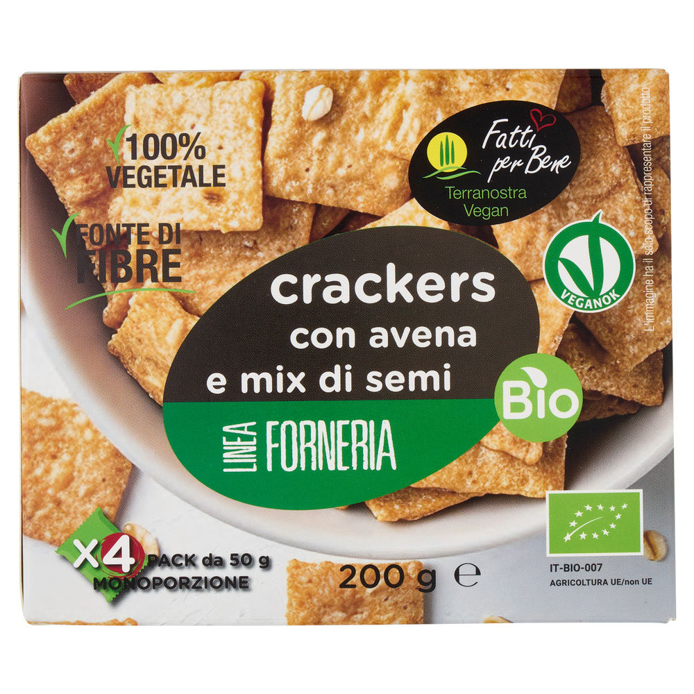 CRACKER AVENA MIX SEMI BIO G200 - 6