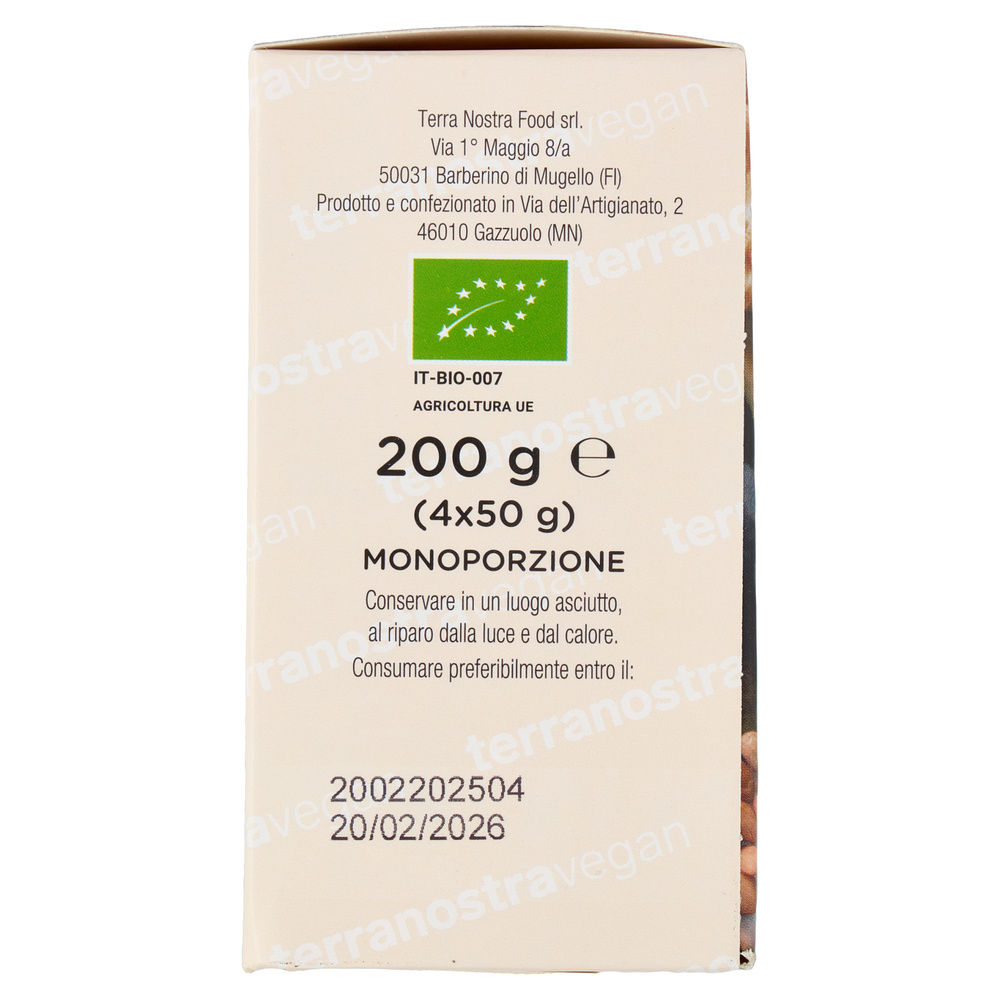CRACKER DI LENTICCHIE/GRANO DURO BIO G200 - 5