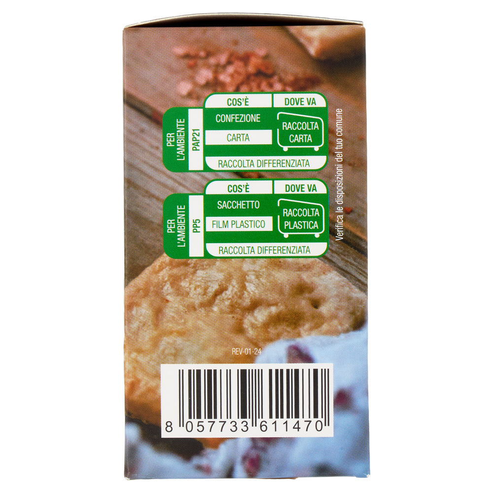 CRACKER DI LENTICCHIE/GRANO DURO BIO G200 - 3