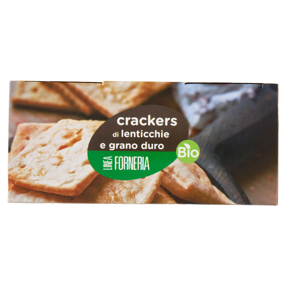 CRACKER DI LENTICCHIE/GRANO DURO BIO G200 - 2