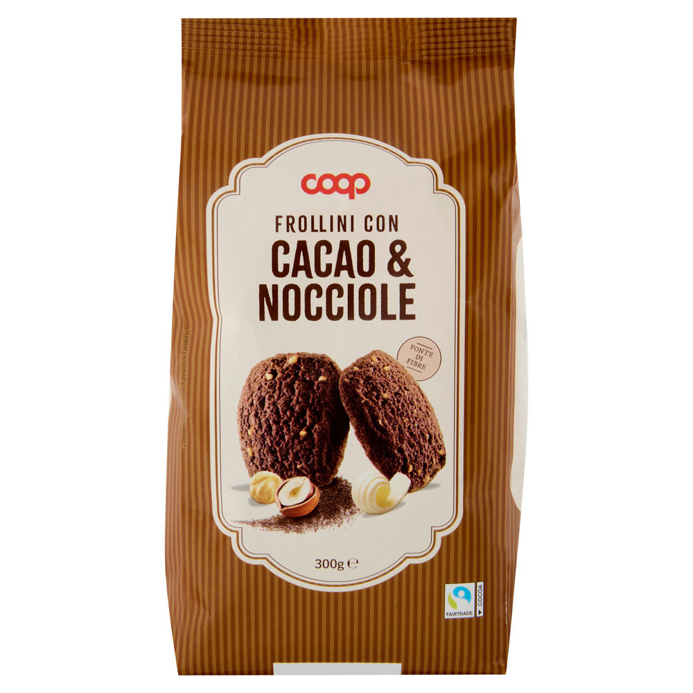 FROLLINI AL CACAO CON NOCCIOLE COOP SACCHETTO G 300 - 8