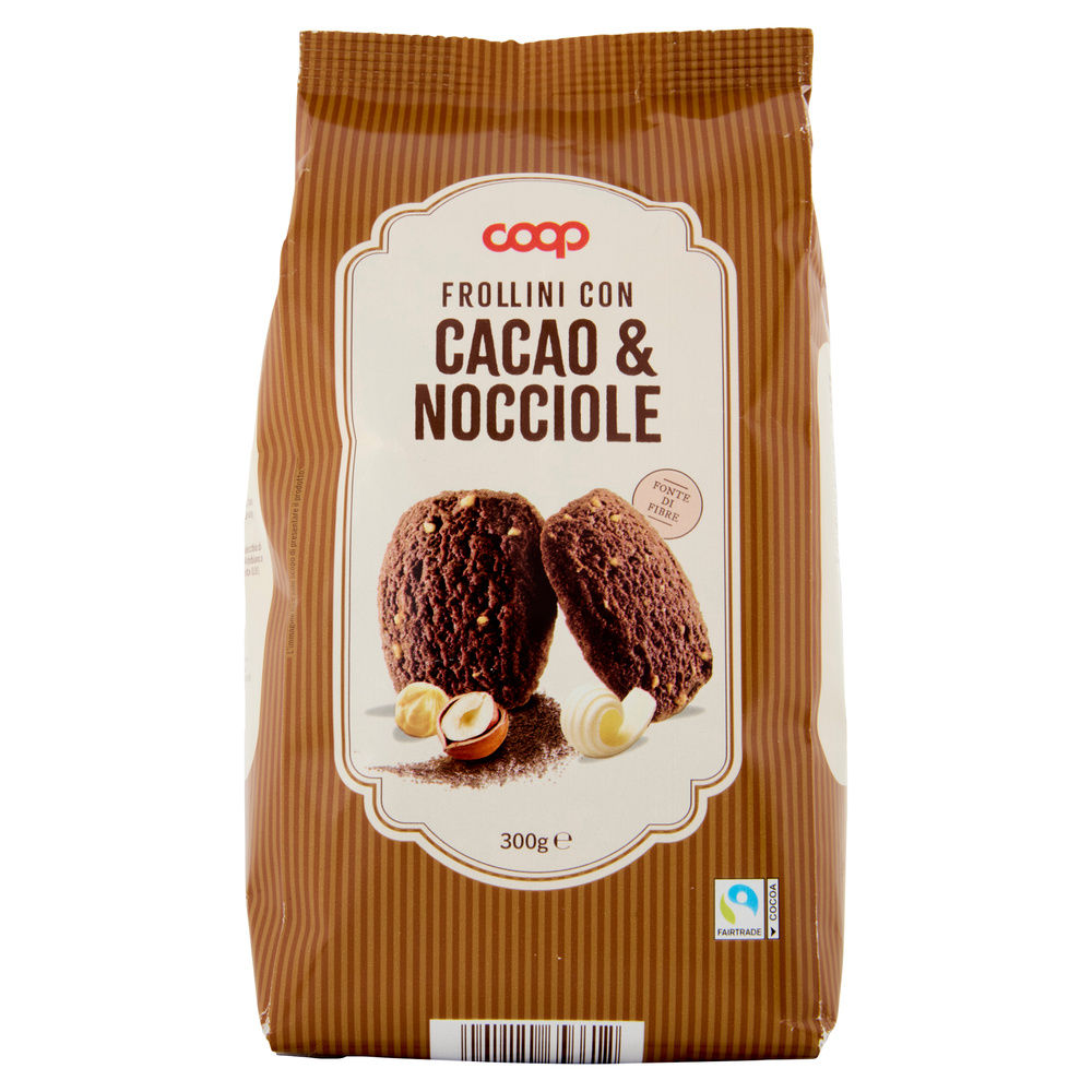 FROLLINI AL CACAO CON NOCCIOLE COOP SACCHETTO G 300 - 7